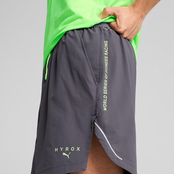 PUMA x HYROX ULTRAWEAVE Men's 6" Training Shorts, Galactic Gray, extralarge-IND